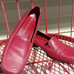 Kim Rogers Leather Slip-on Shoes